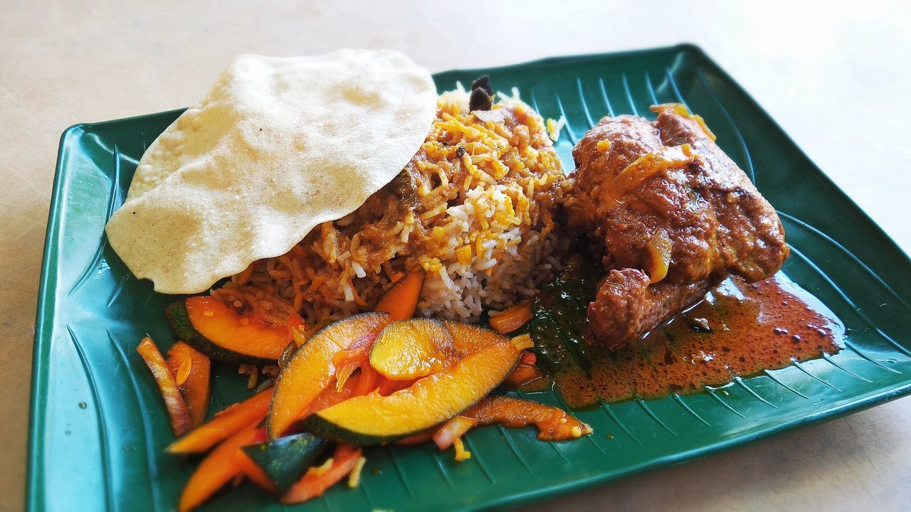 Close-up of marsuka food served in plate