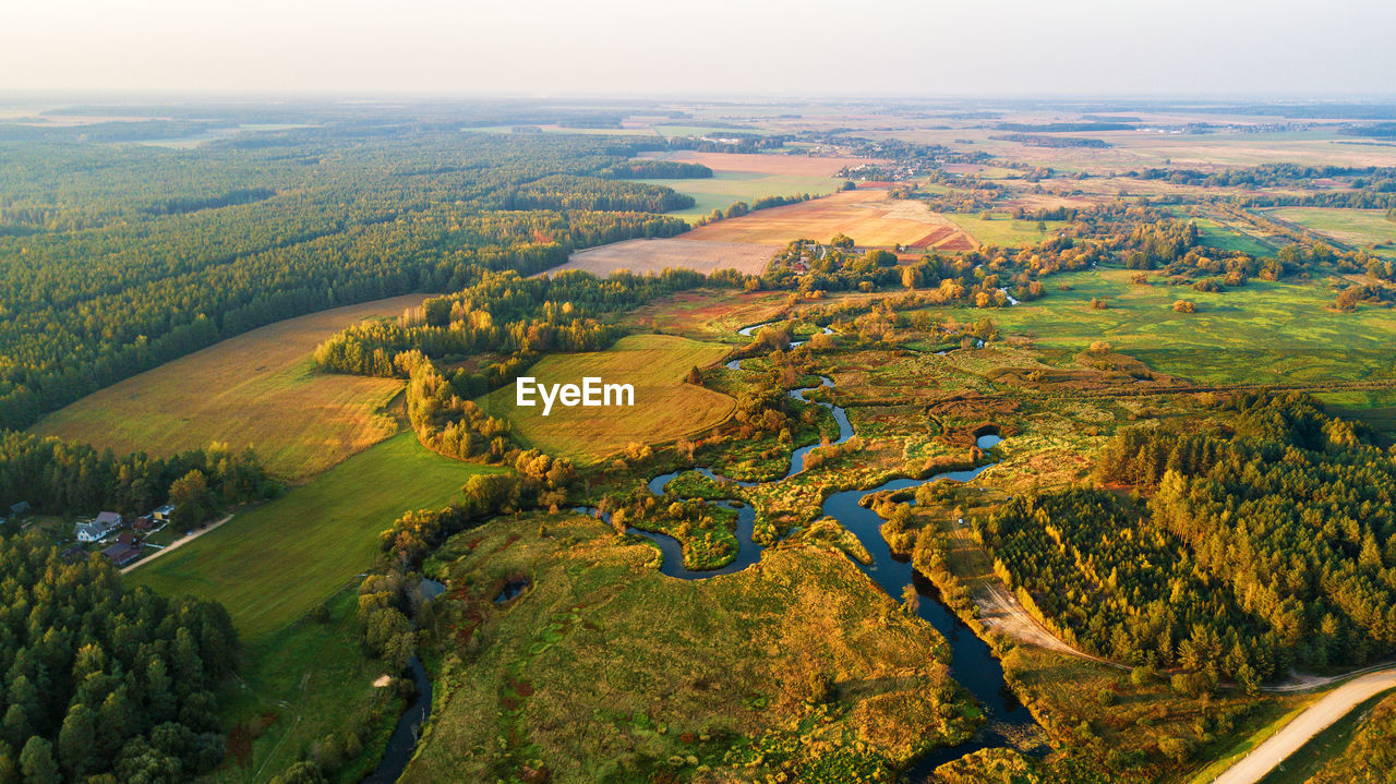 HIGH ANGLE VIEW OF LANDSCAPE