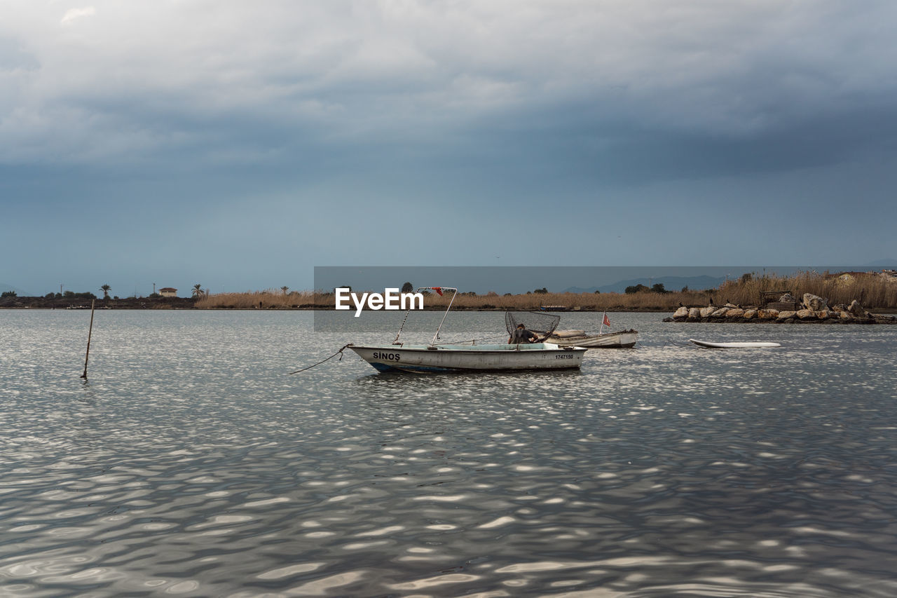 VIEW OF SEA AGAINST SKY