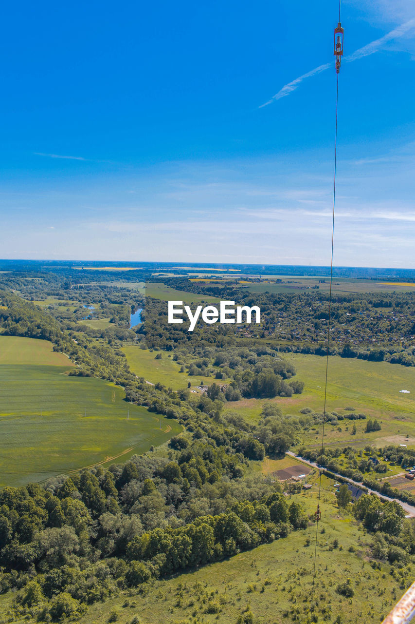 SCENIC LANDSCAPE AGAINST SKY