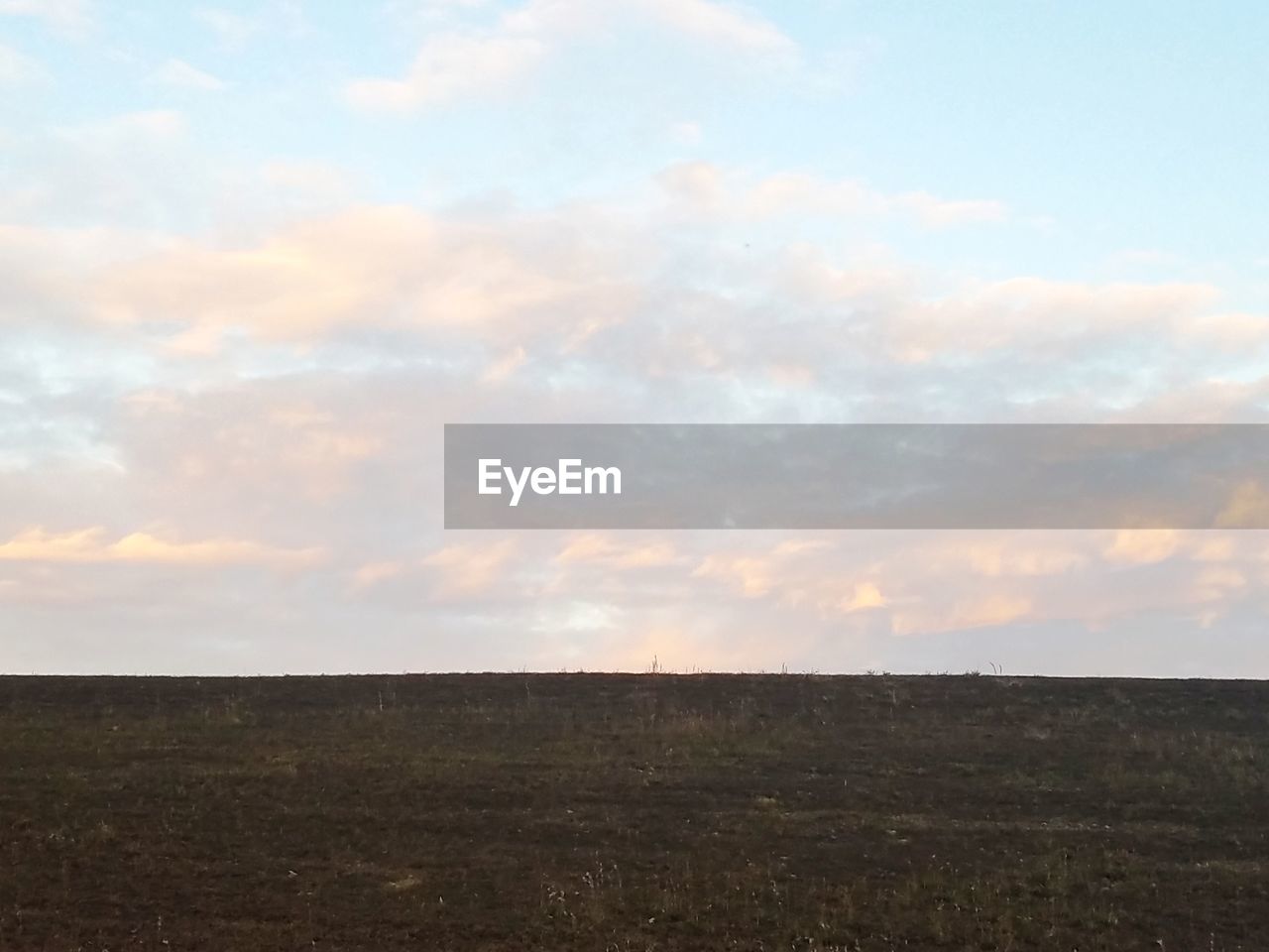 FIELD AGAINST SKY DURING SUNSET