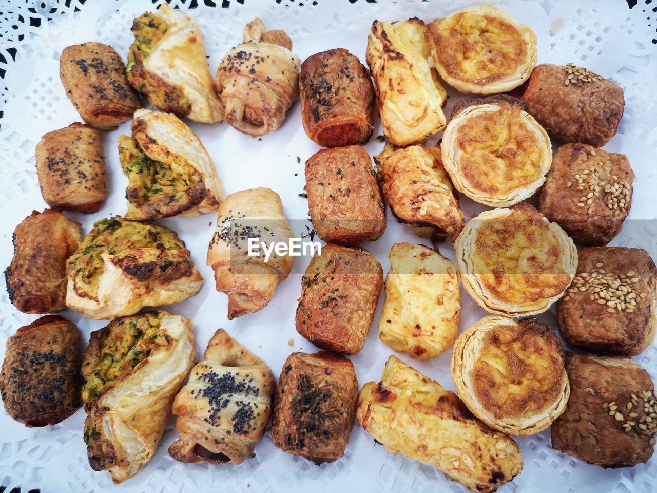 food, food and drink, freshness, dish, produce, dessert, healthy eating, baked, no people, large group of objects, indoors, still life, directly above, vegetable, wellbeing, fast food, meal, breakfast, cuisine, high angle view, bread, abundance