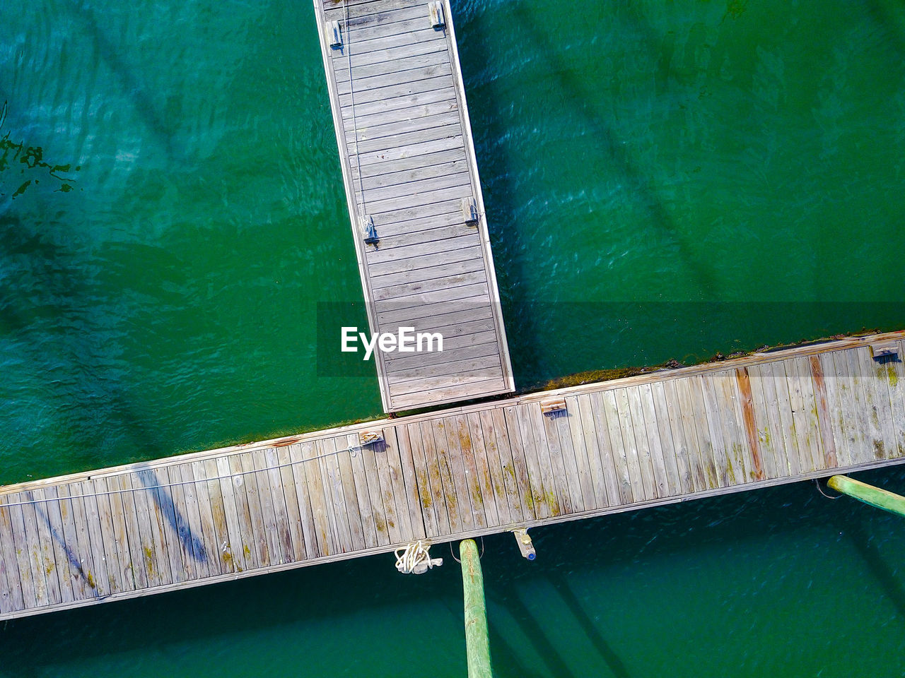 green, water, blue, no people, nature, high angle view, day, nautical vessel, transportation, pier, outdoors, lake, aerial view, architecture, wood, turquoise colored