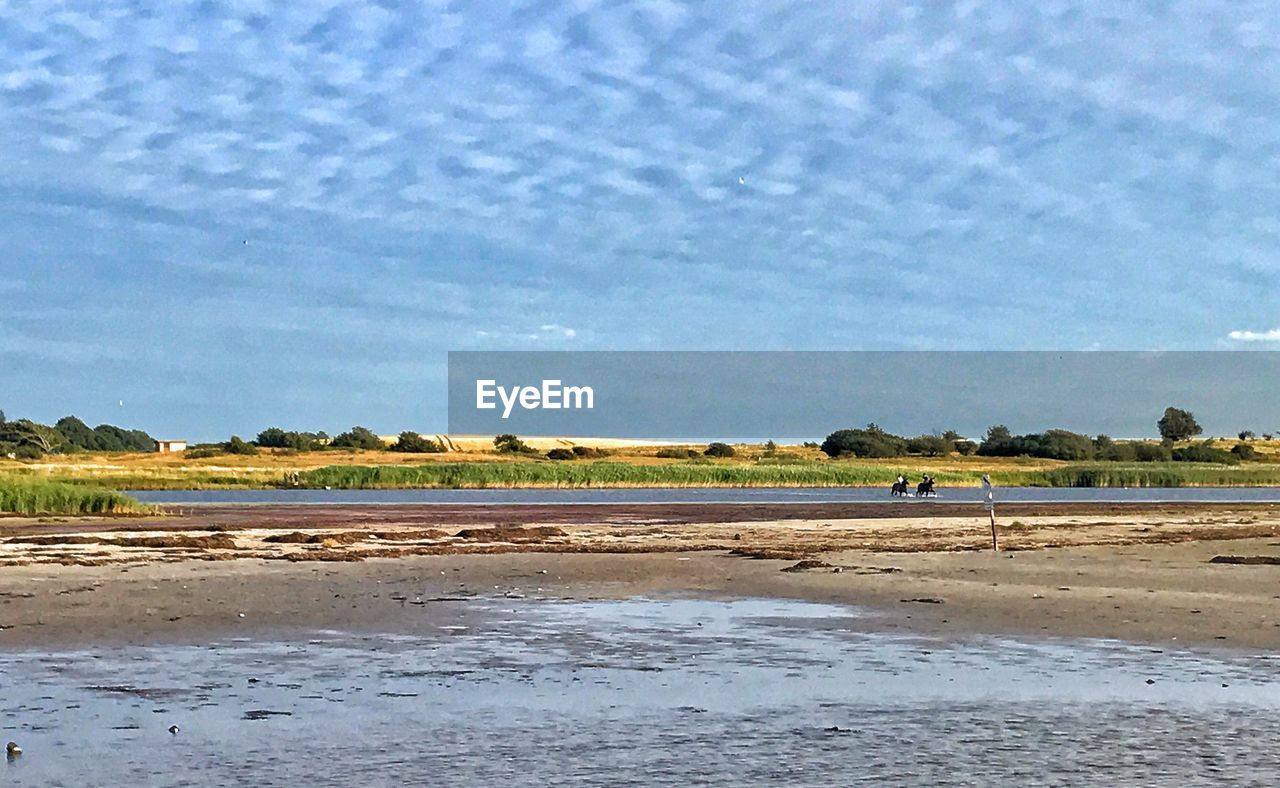 BEACH BY SEA AGAINST SKY