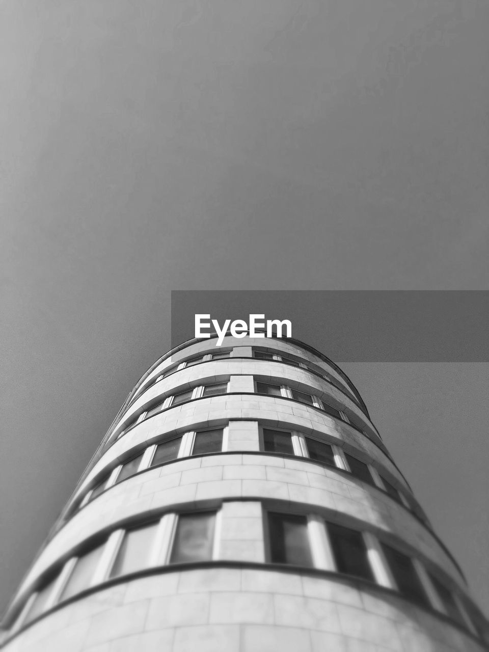 Low angle view of building against clear sky