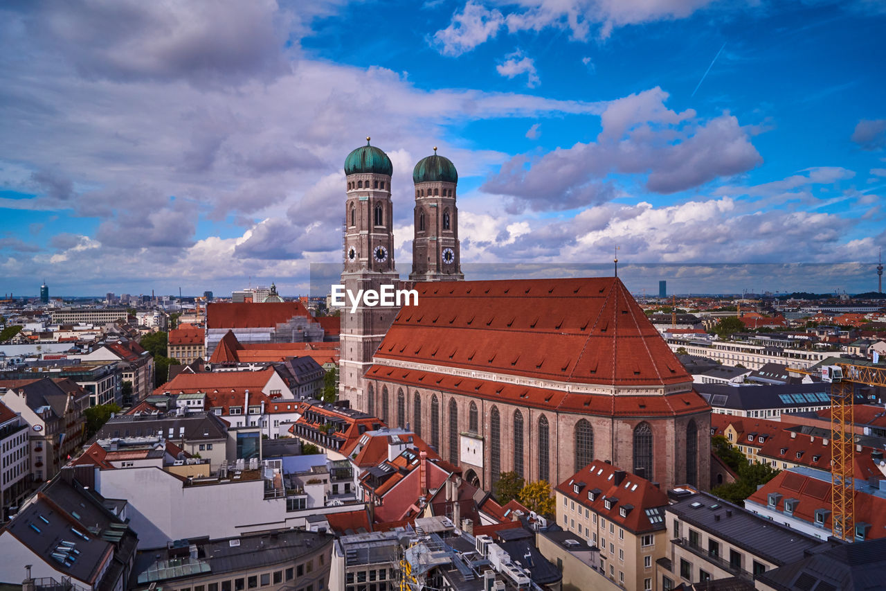 Munich city during the oktoberfest