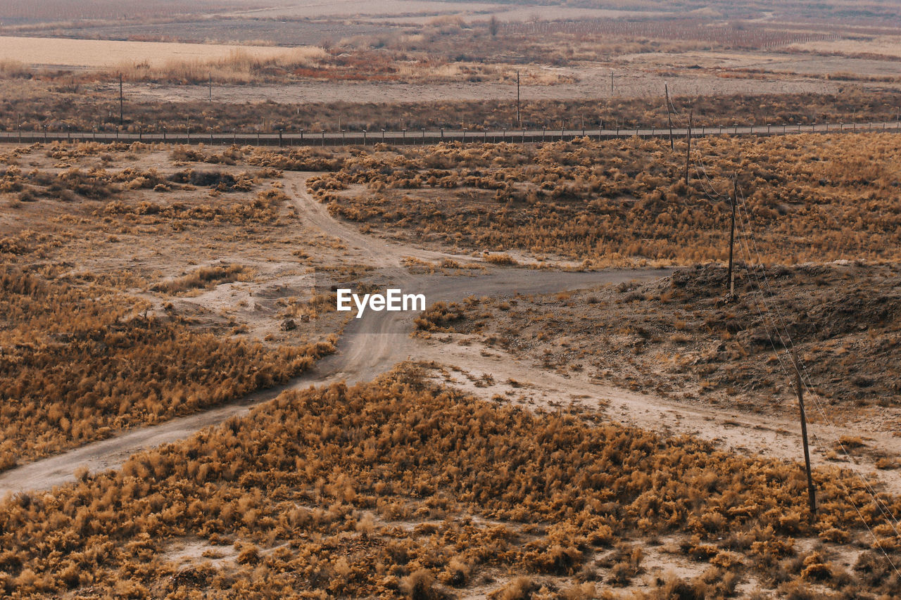 aerial view of landscape