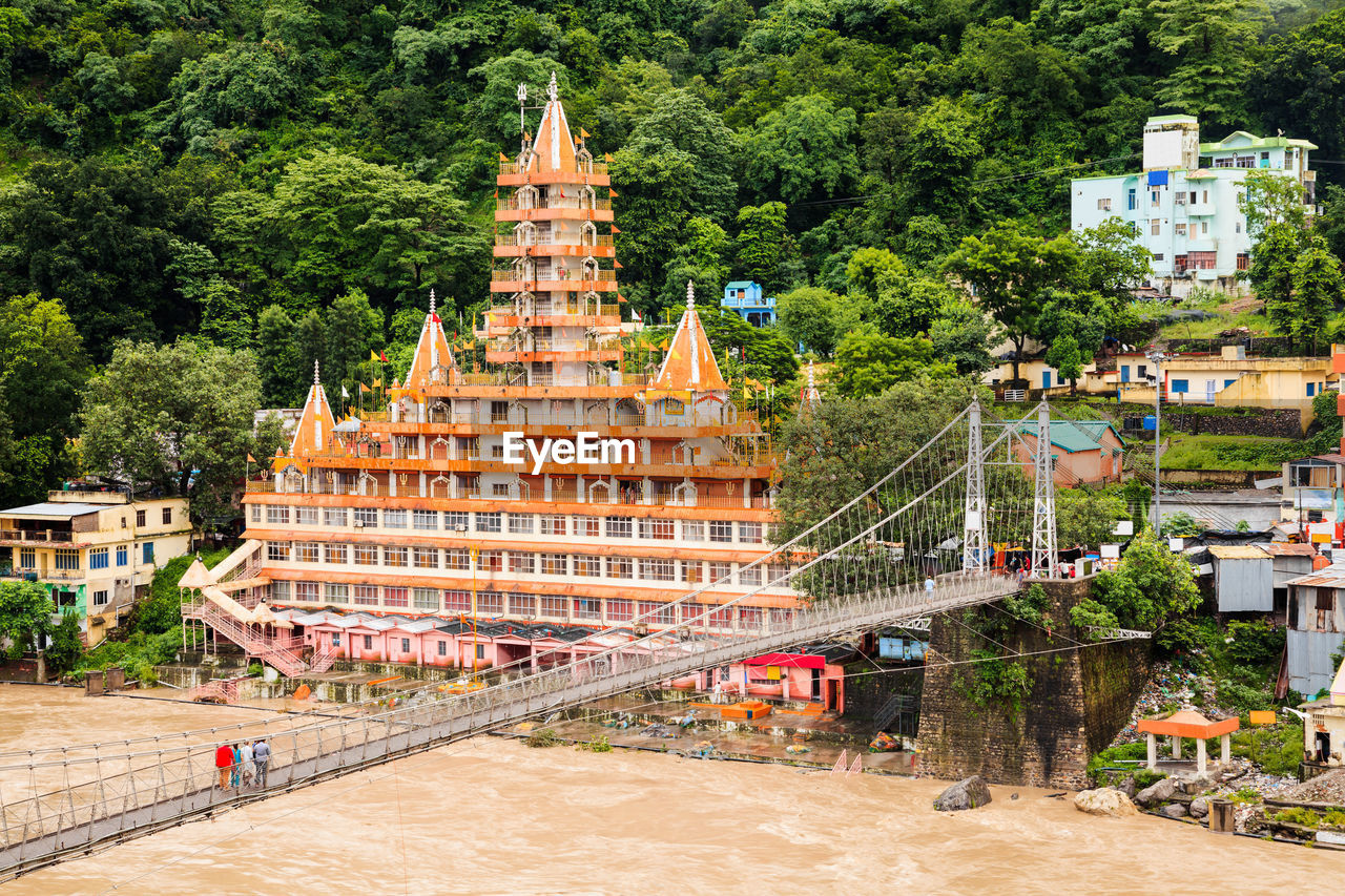 VIEW OF PAGODA AGAINST TREES