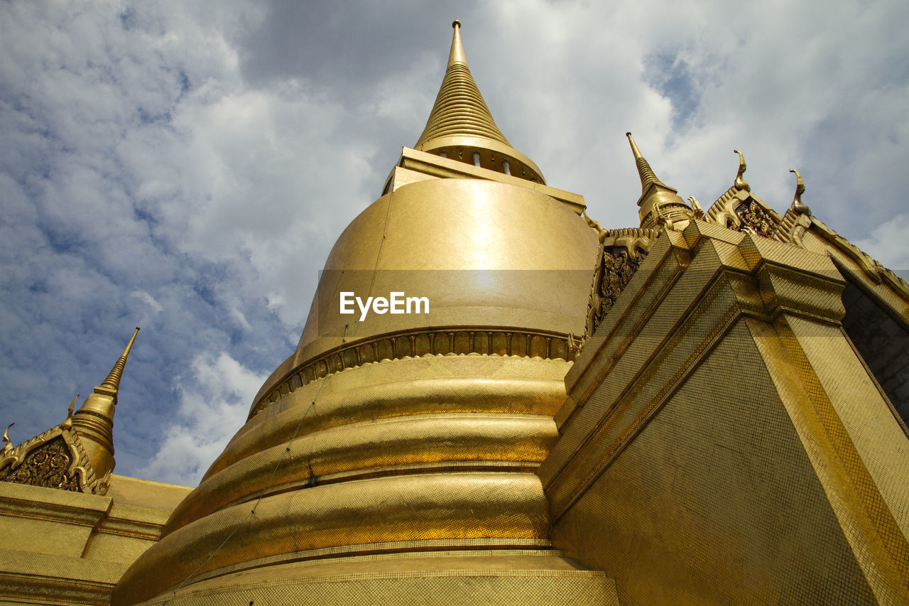 LOW ANGLE VIEW OF TEMPLE