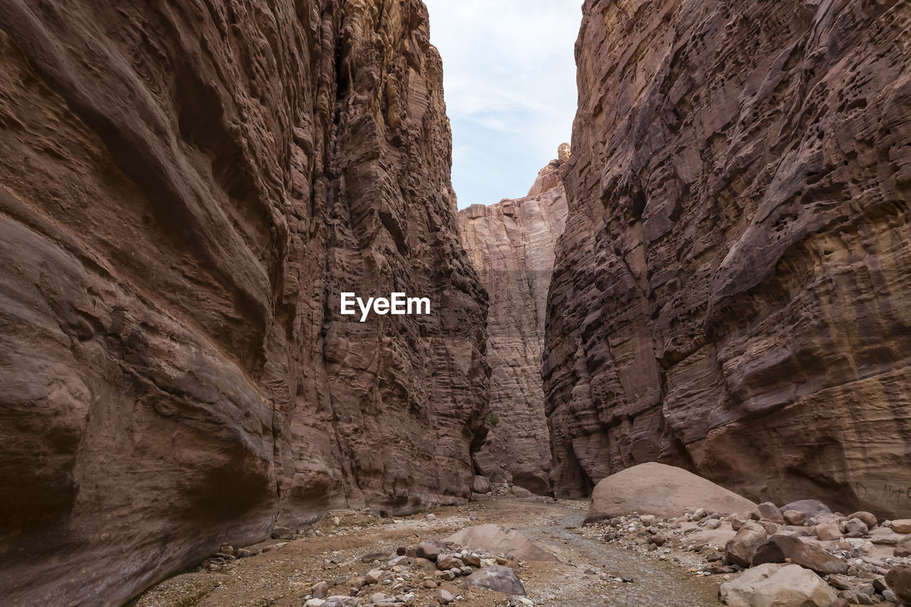 view of rock formations