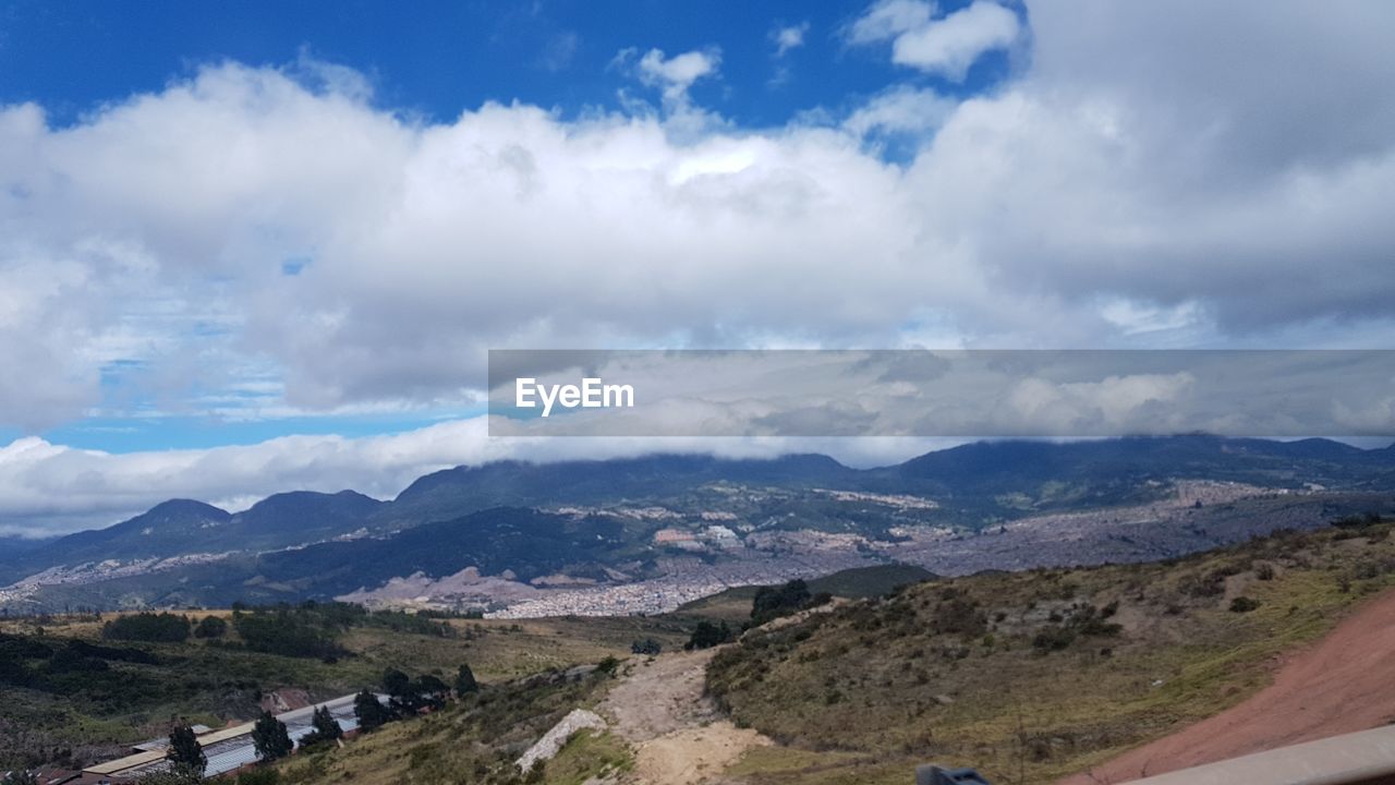 PANORAMIC SHOT OF LANDSCAPE AGAINST SKY