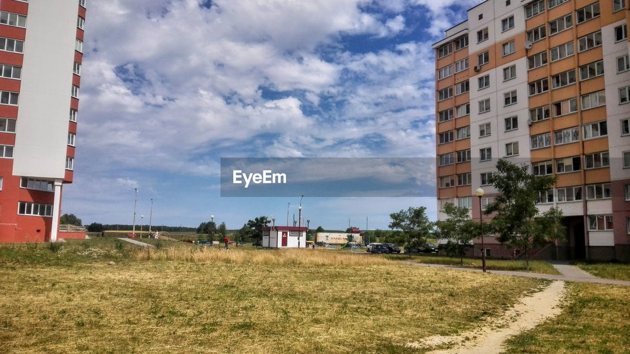 View of city against sky