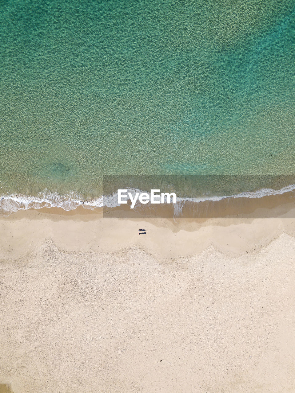 Aerial view of beach