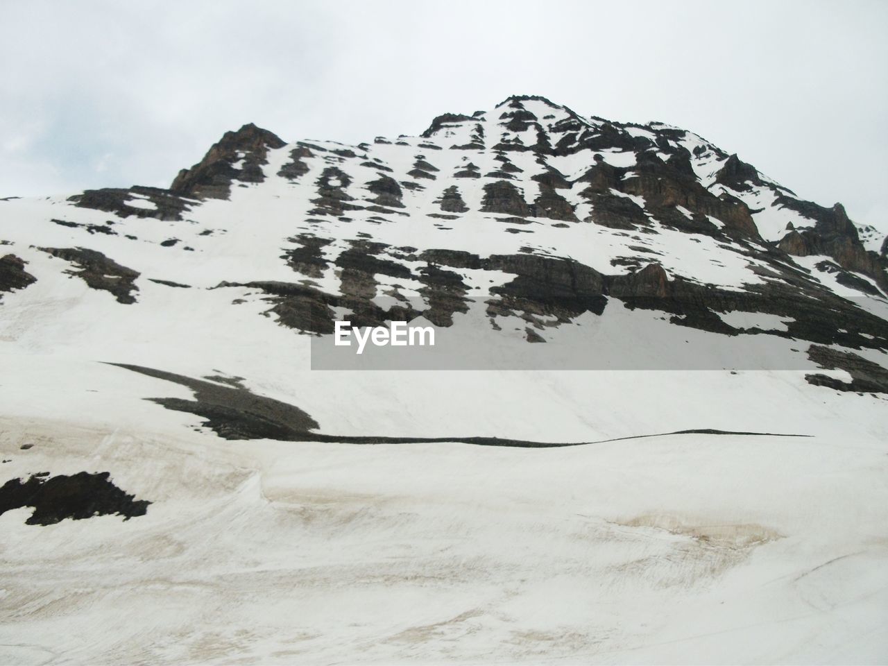 SCENIC VIEW OF SNOWCAPPED MOUNTAIN AGAINST SKY