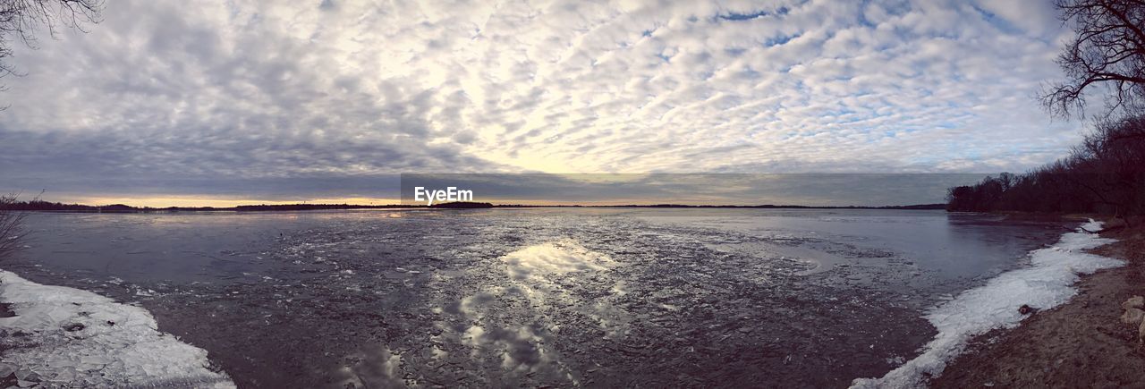 PANORAMIC VIEW OF SEA AGAINST SKY