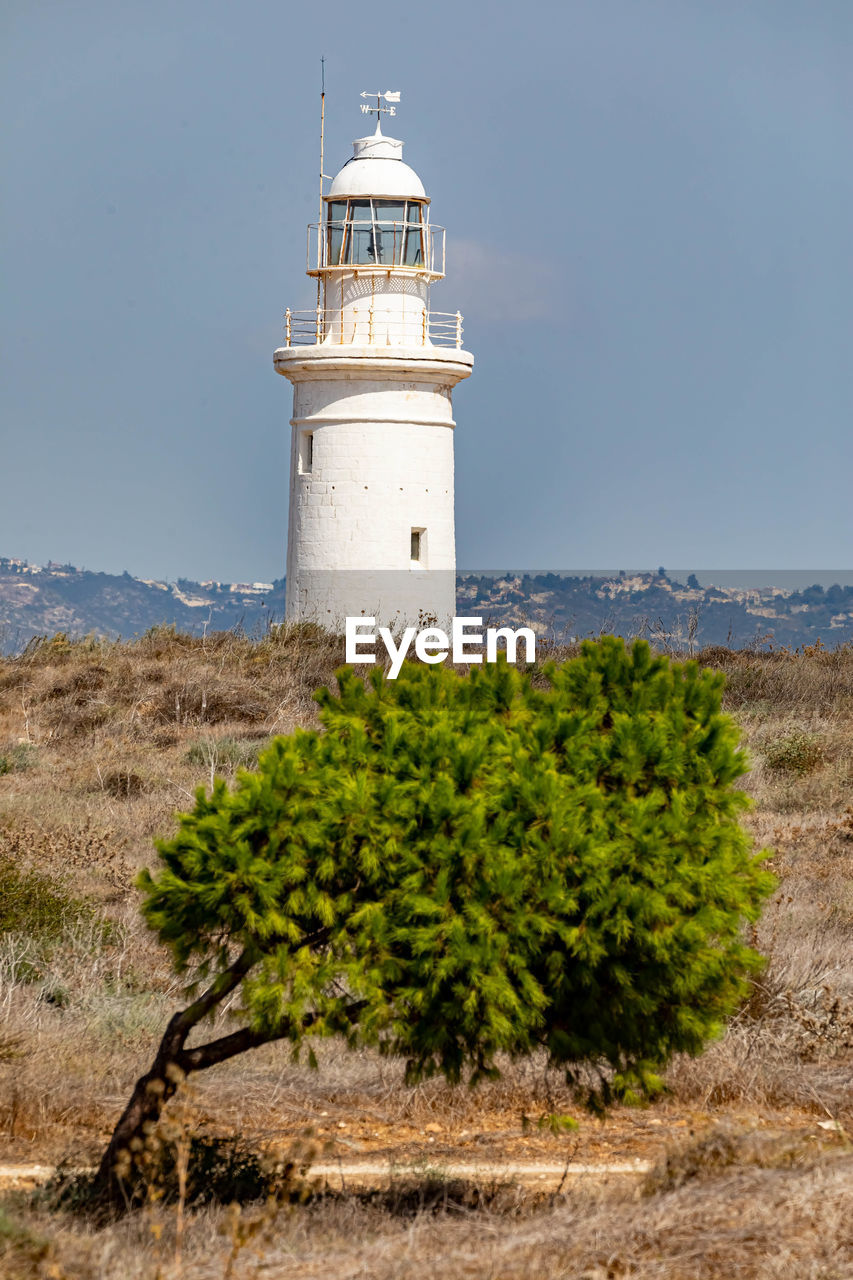 VIEW OF LIGHTHOUSE AT SEASIDE