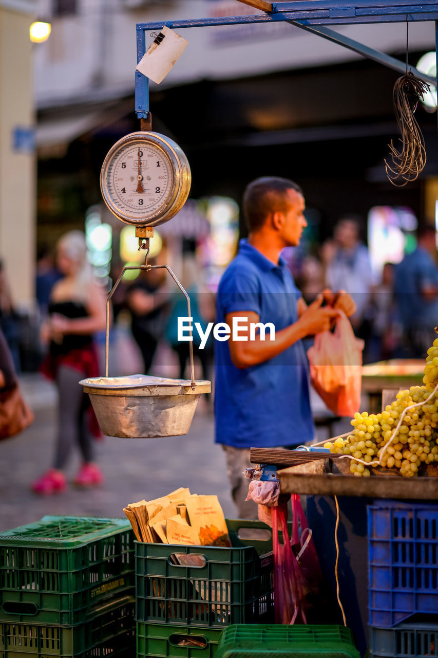 VIEW OF MARKET STALL FOR SALE