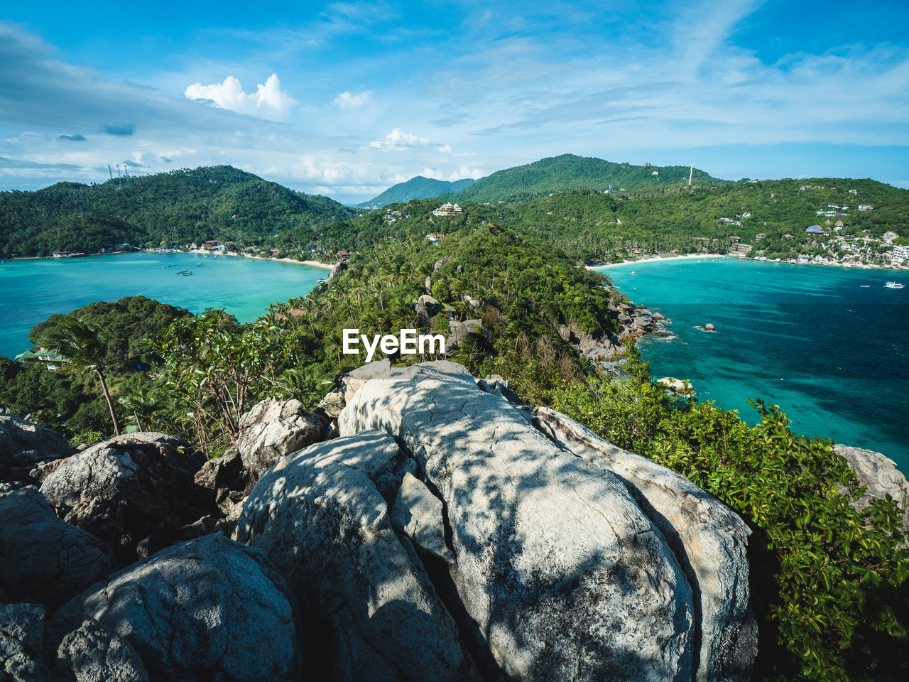 water, sea, scenics - nature, land, sky, beach, beauty in nature, nature, coast, body of water, ocean, environment, travel destinations, mountain, rock, travel, landscape, coastline, cloud, tranquility, shore, tranquil scene, blue, tree, island, no people, tourism, bay, vacation, cove, trip, holiday, plant, outdoors, day, bay of water, idyllic, tropical climate, lagoon, terrain, summer, sunlight, non-urban scene, cliff, promontory, seascape, islet, mountain range, nautical vessel