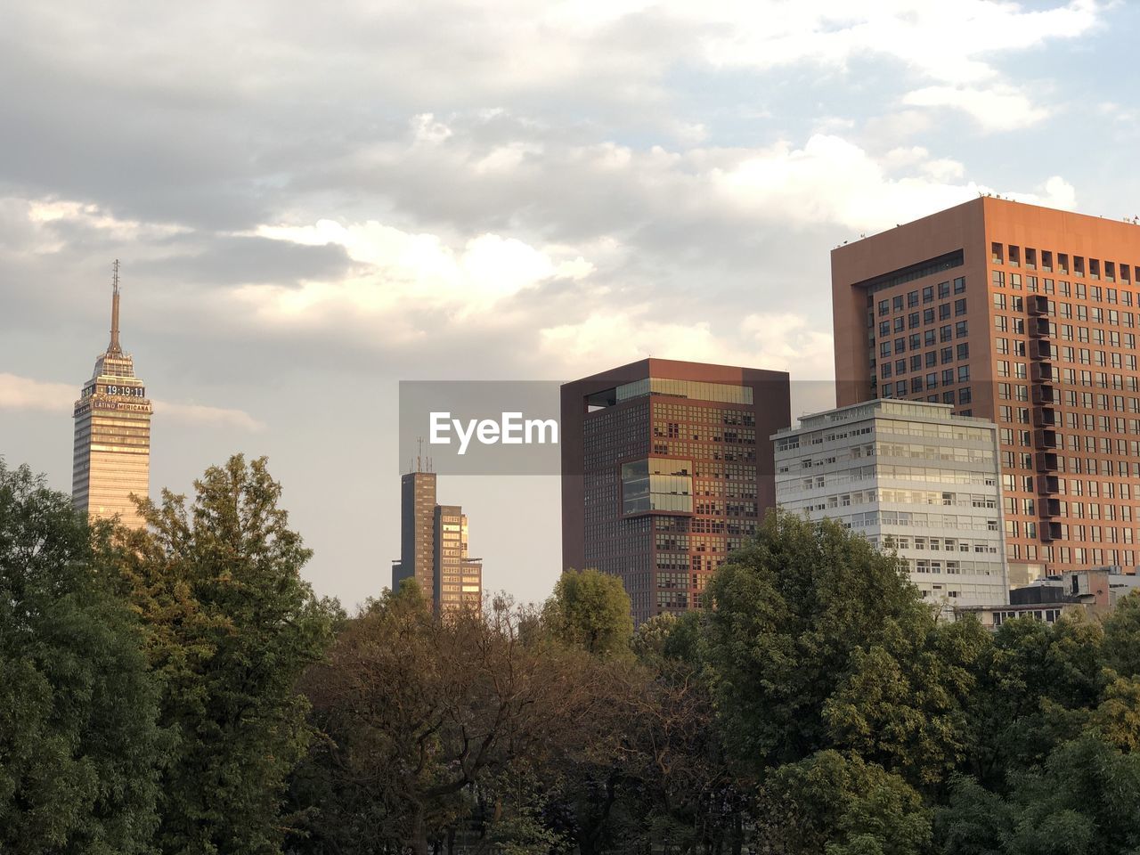 MODERN BUILDINGS AGAINST SKY