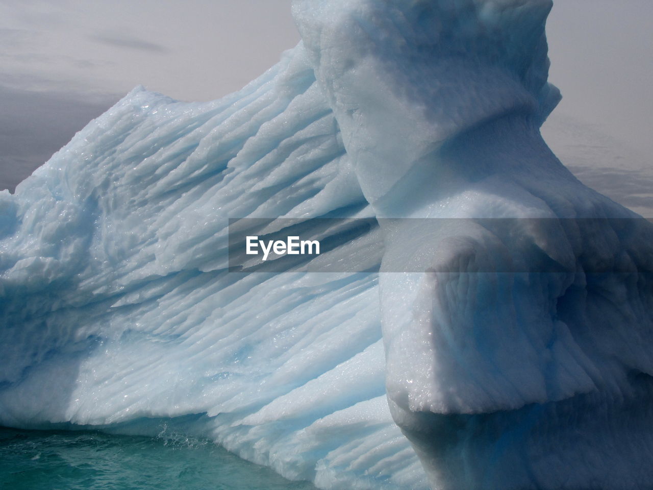 Floating iceberg greenland 