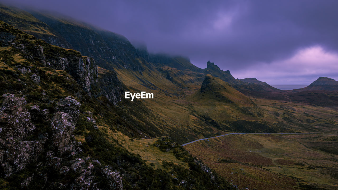 The quiraing, isle of skye.