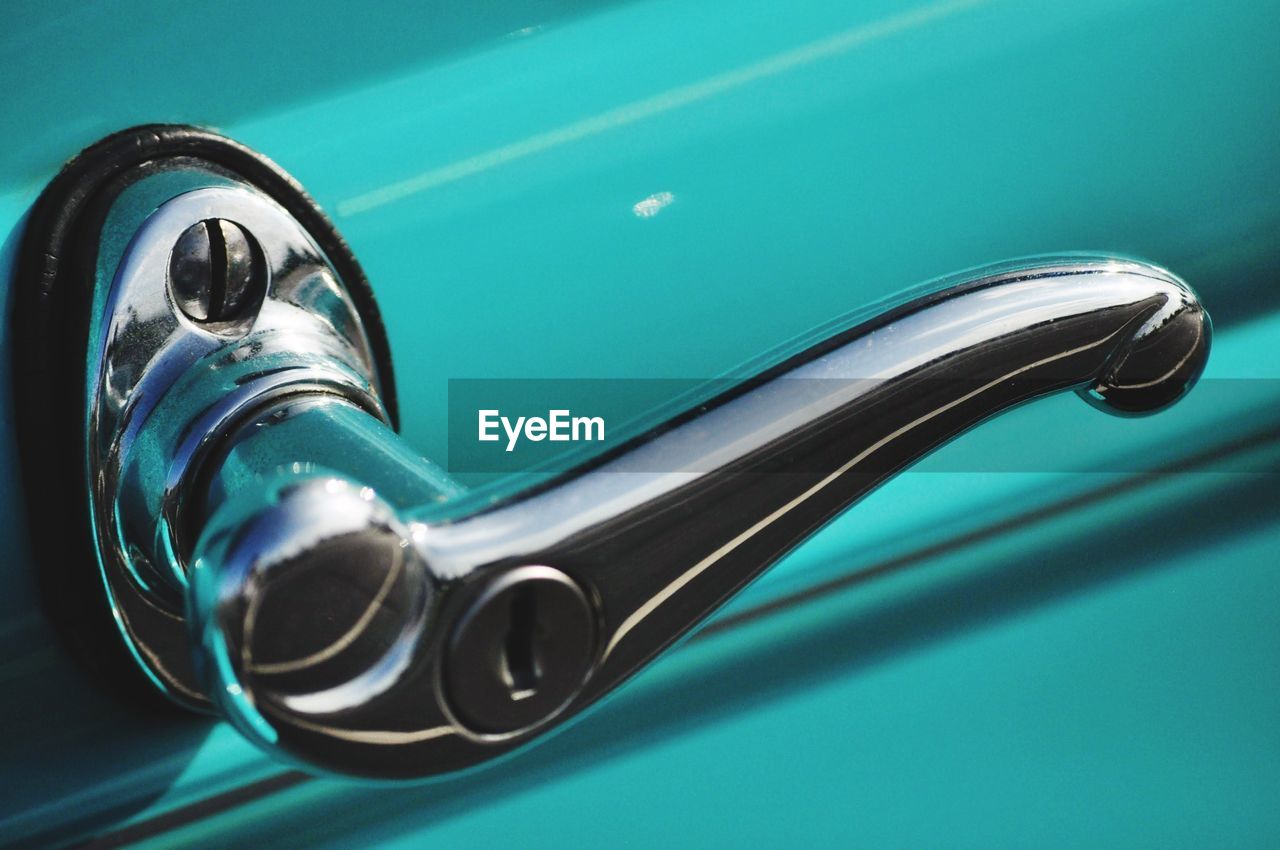 Close-up of doorknob