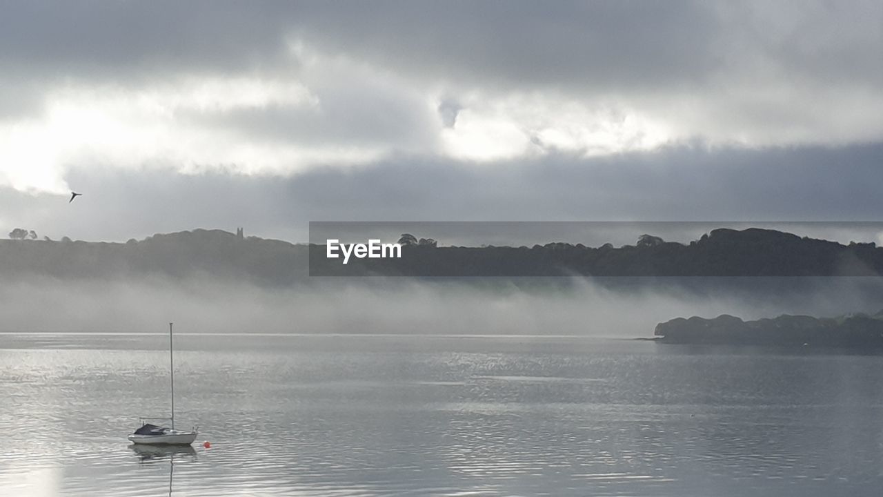 PANORAMIC SHOT OF SEA AGAINST SKY