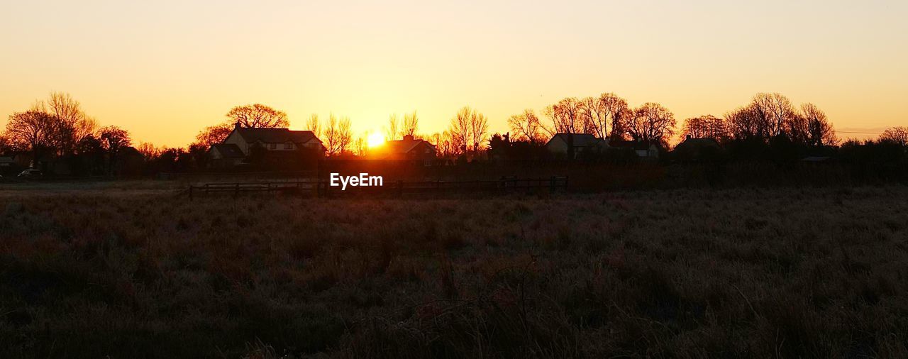 SCENIC VIEW OF SUNSET