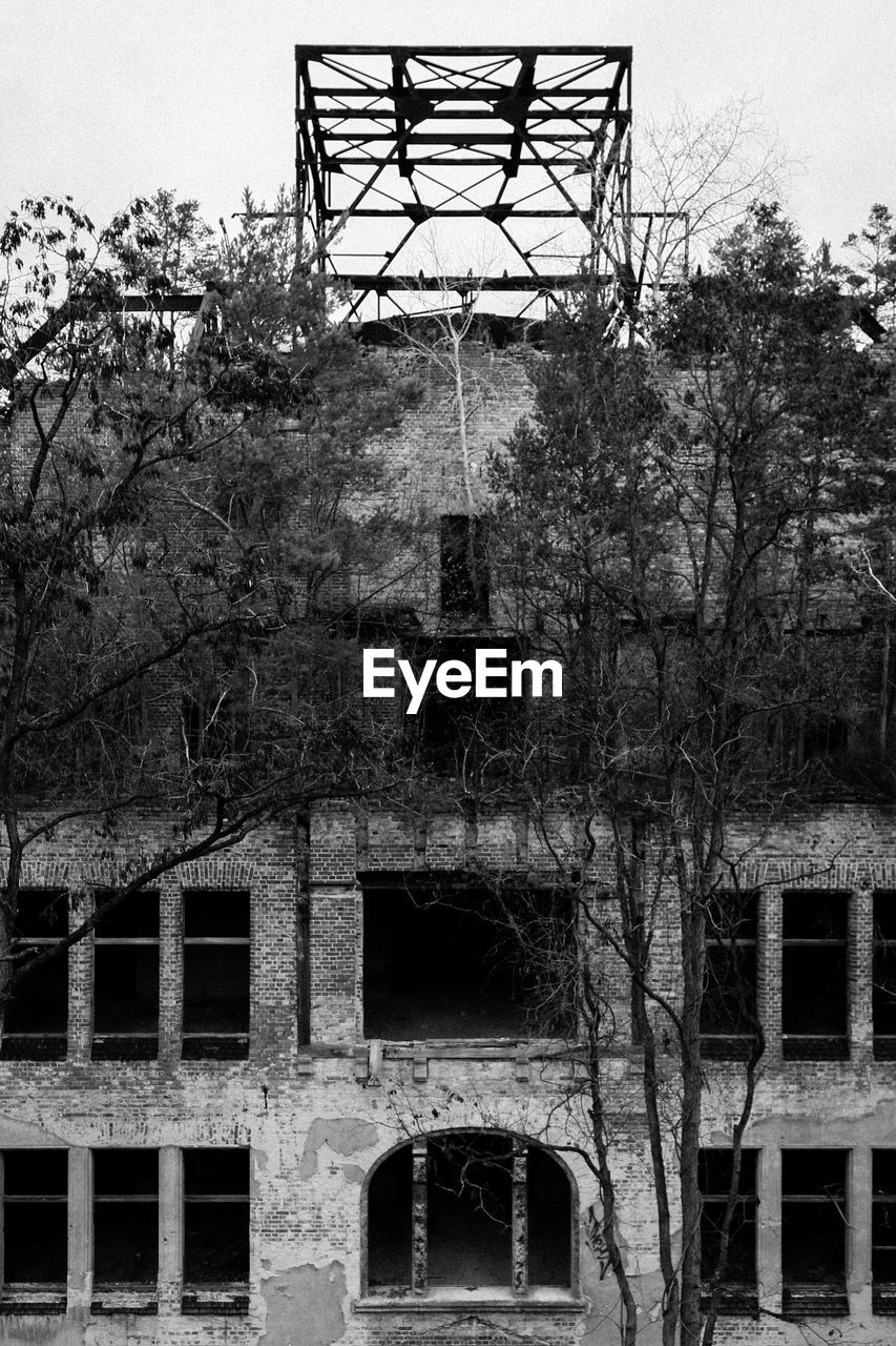 VIEW OF BUILT STRUCTURE