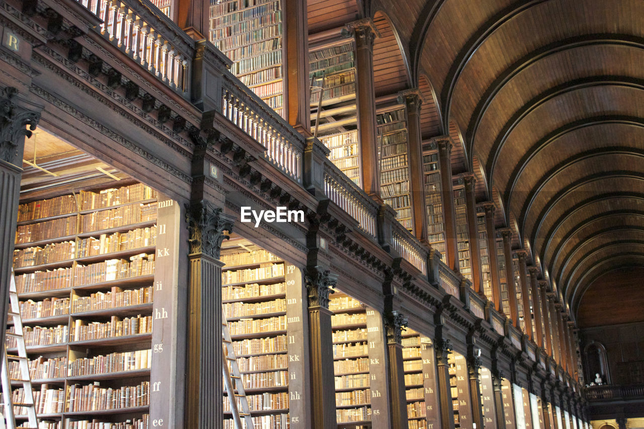 Interior of library
