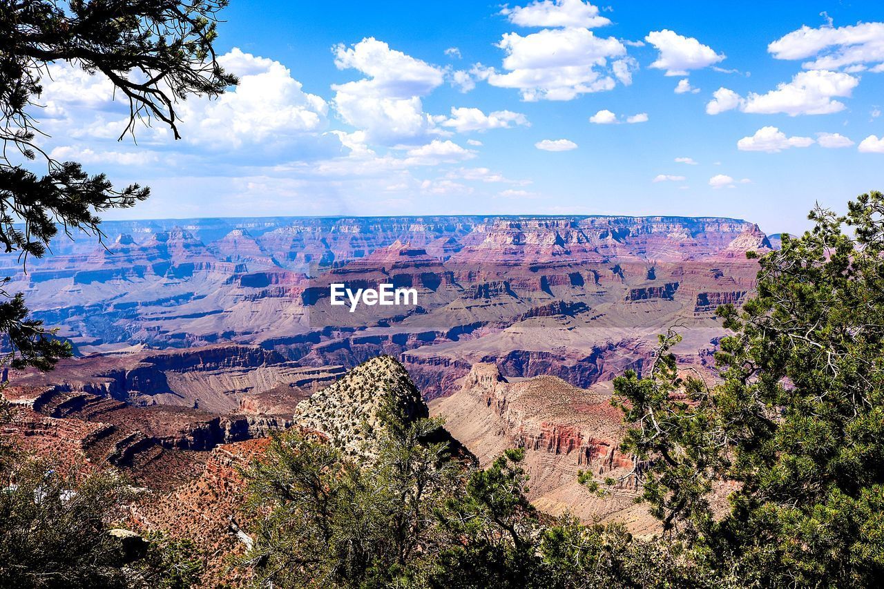 Panoramic view of landscape against sky