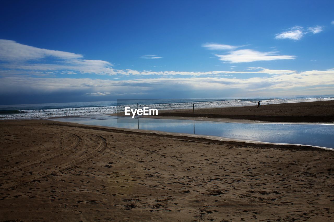 VIEW OF BEACH AGAINST SKY