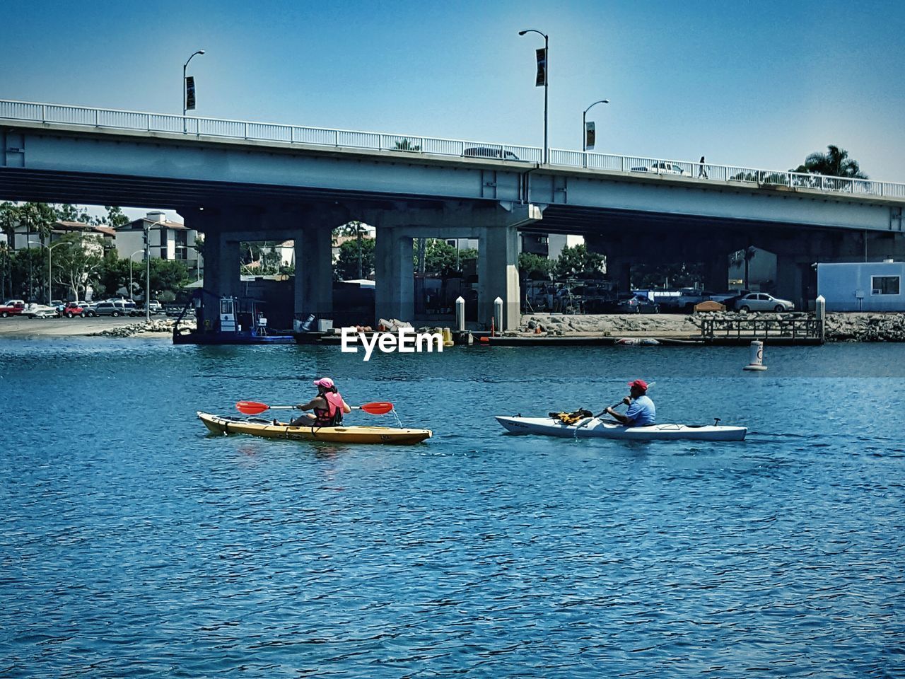 BOATS IN RIVER