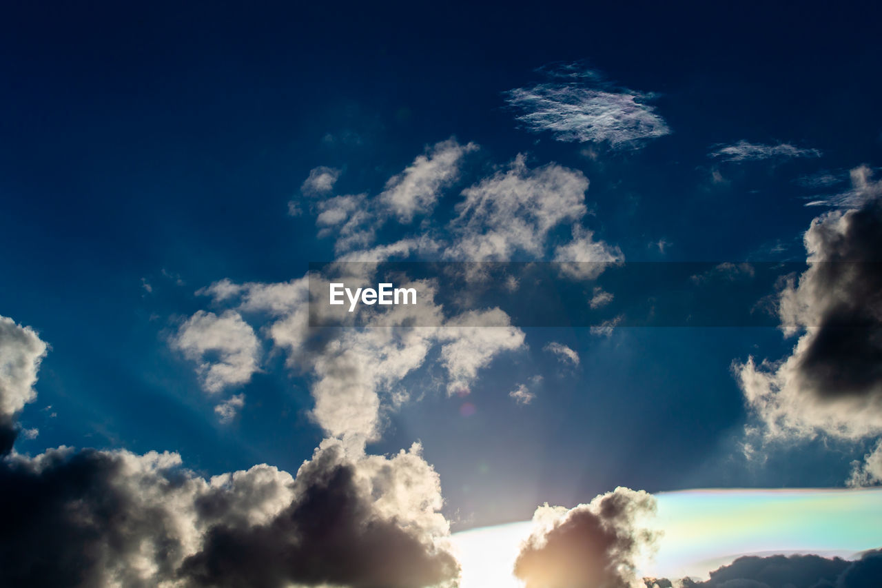 LOW ANGLE VIEW OF CLOUDY SKY