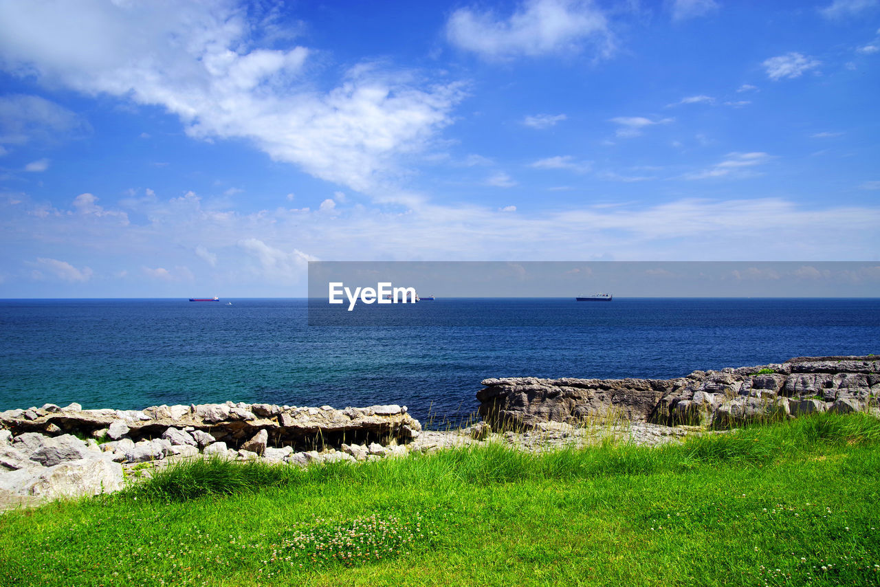 VIEW OF SEA AGAINST SKY