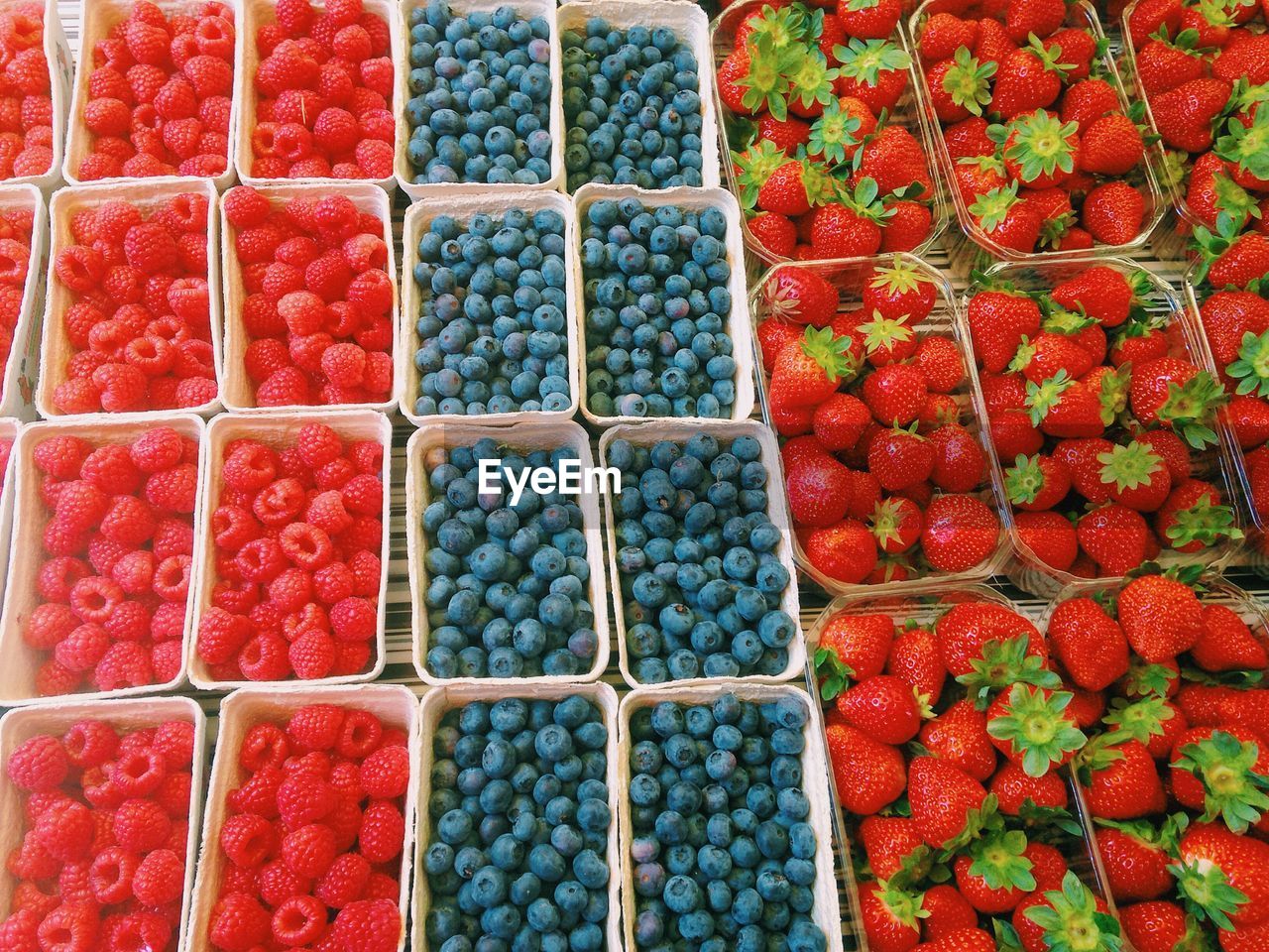 View of berries for sale