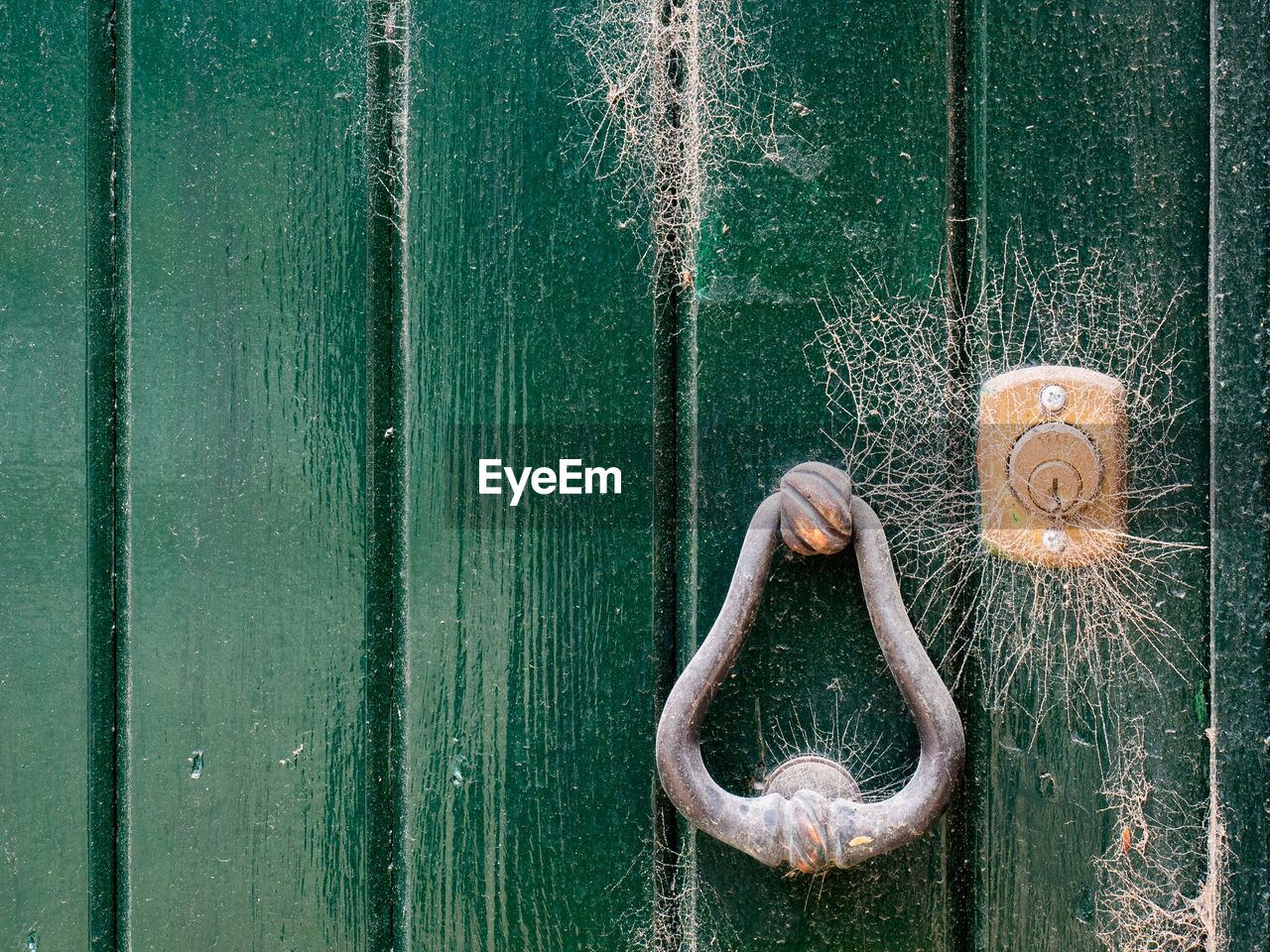 Close-up of door handle