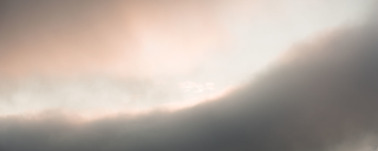 LOW ANGLE VIEW OF ORANGE SKY