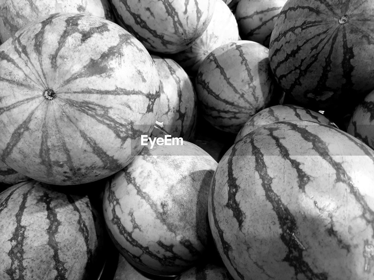 Full frame shot of pumpkins for sale