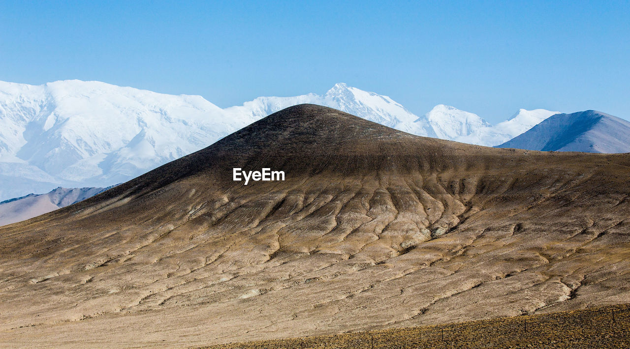 SCENIC VIEW OF ARID LANDSCAPE AGAINST SKY