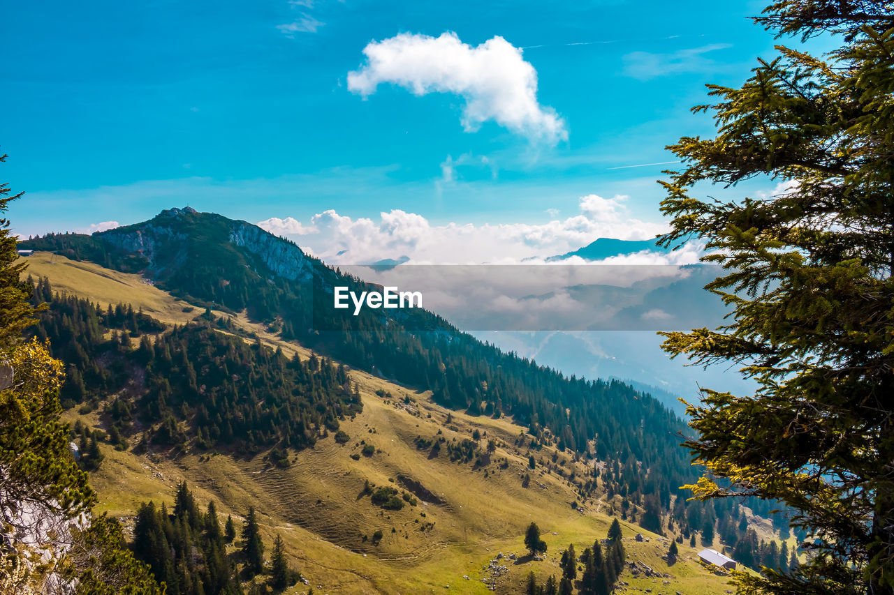 Panoramic view of landscape against sky