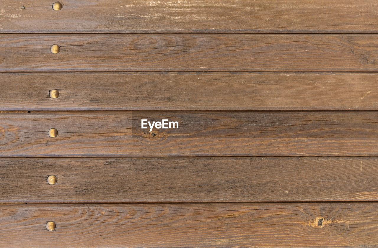 The ancient wooden door in france.