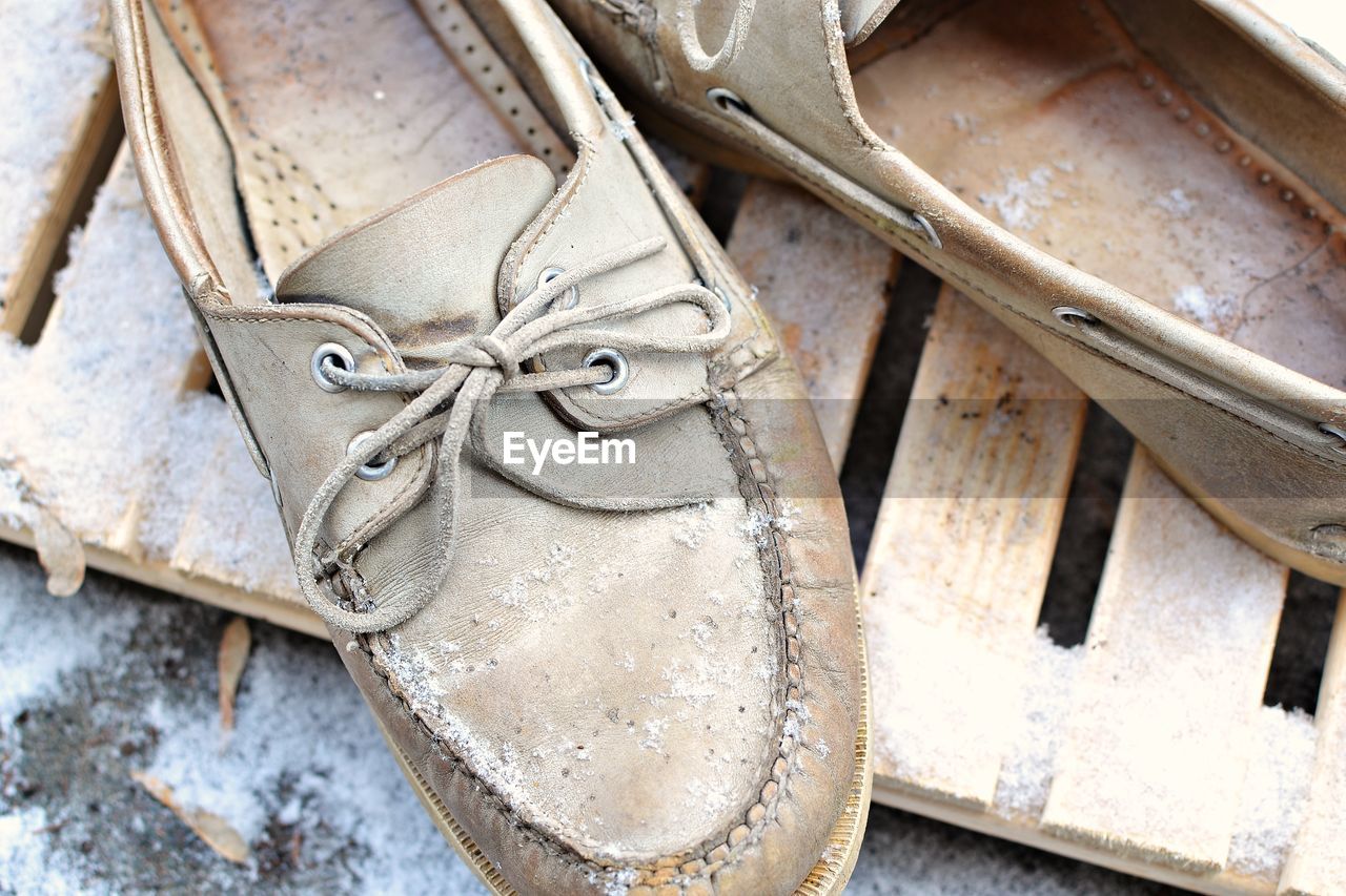 Close-up of shoes