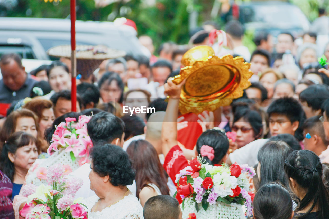 People in event outdoors