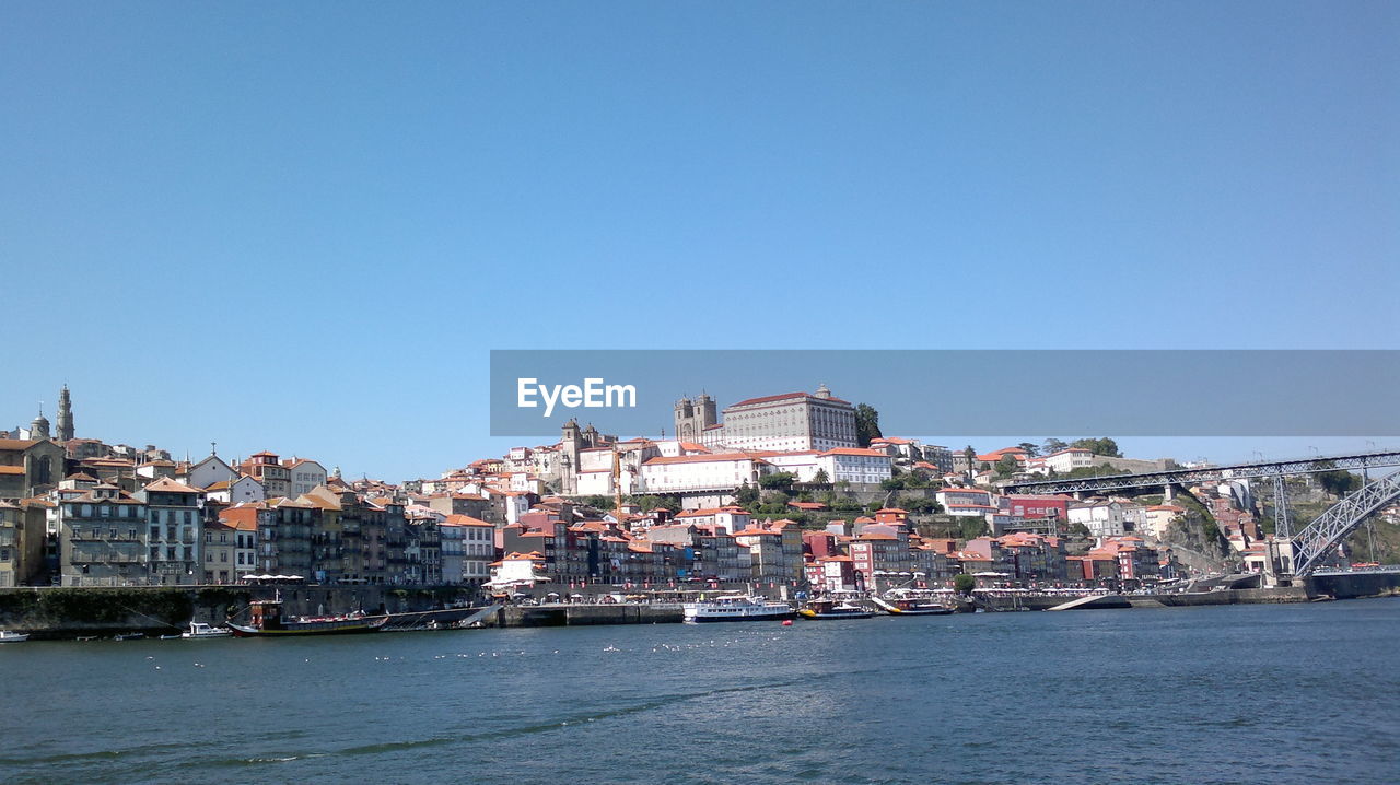 VIEW OF BUILDINGS AGAINST CLEAR SKY