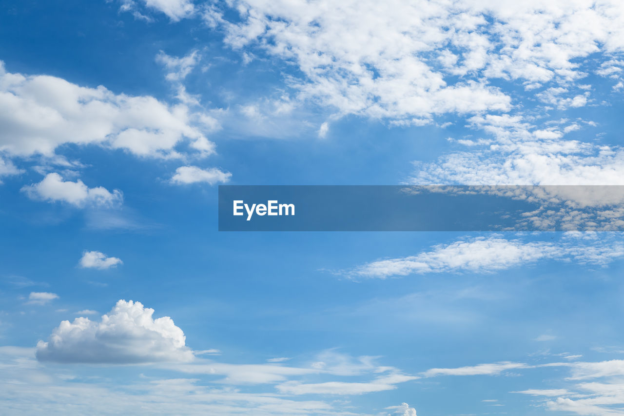 Low angle view of clouds in sky