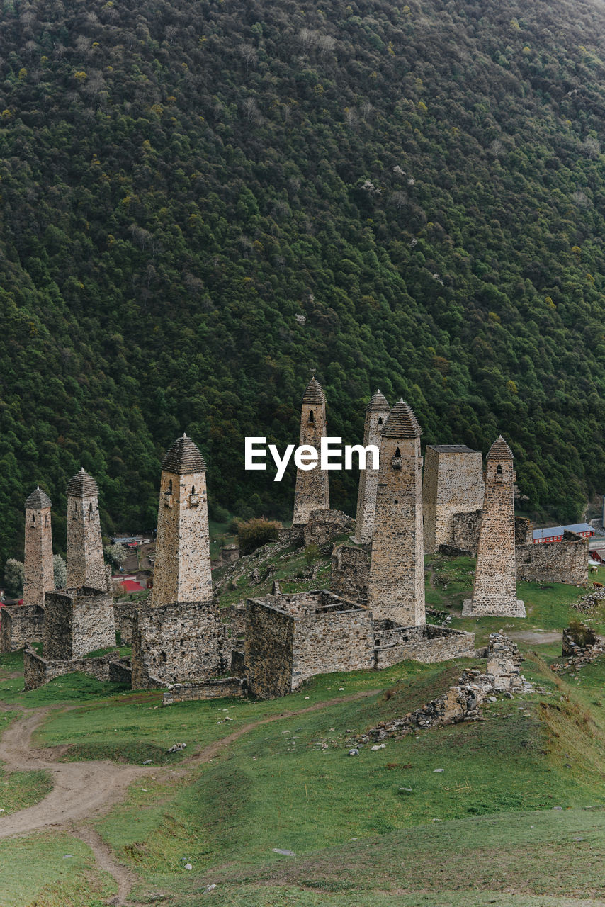 Old ruins of building