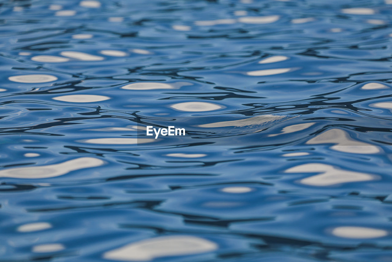 Full frame shot of rippled water