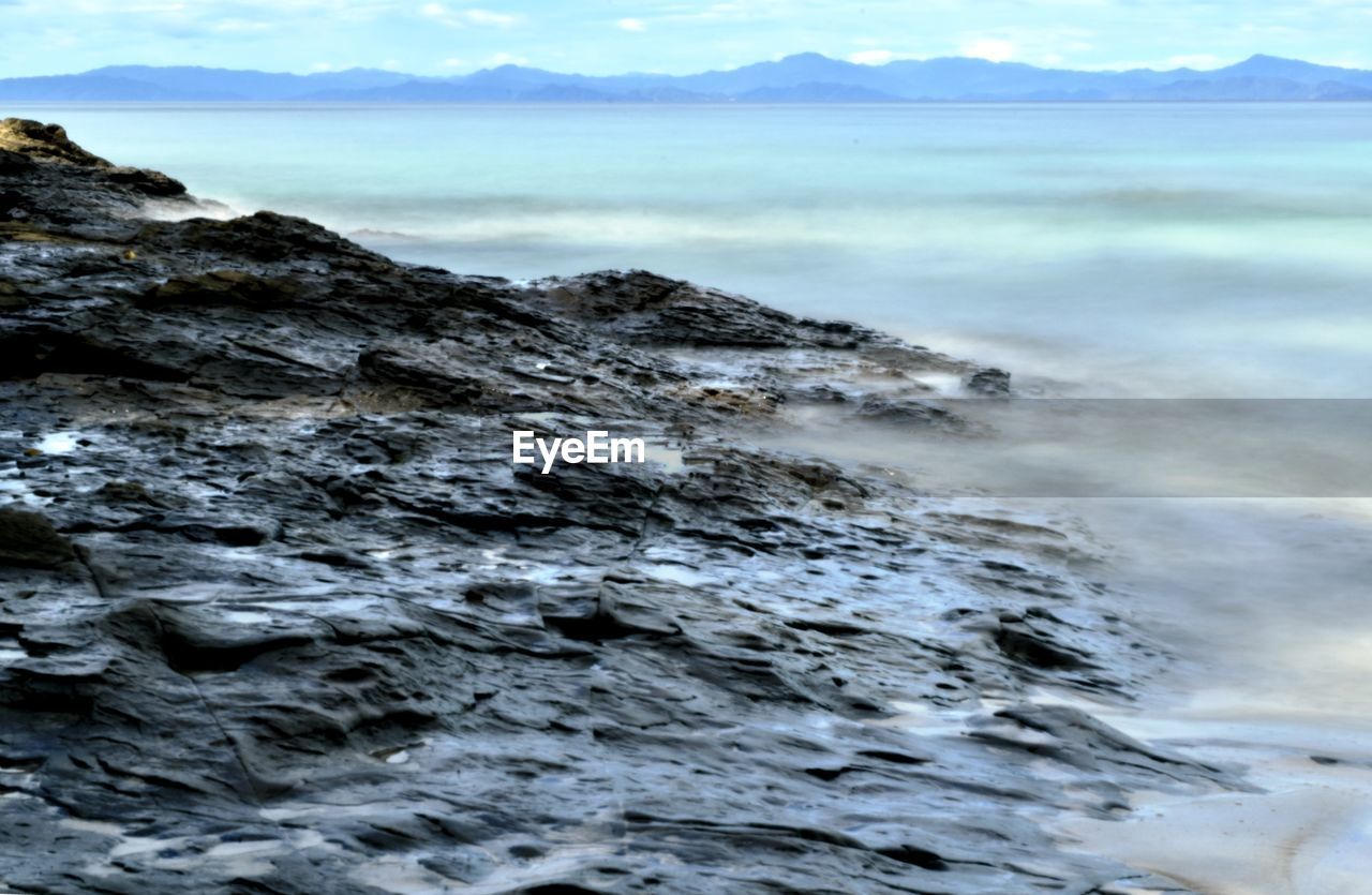 SCENIC VIEW OF SEA AND SKY