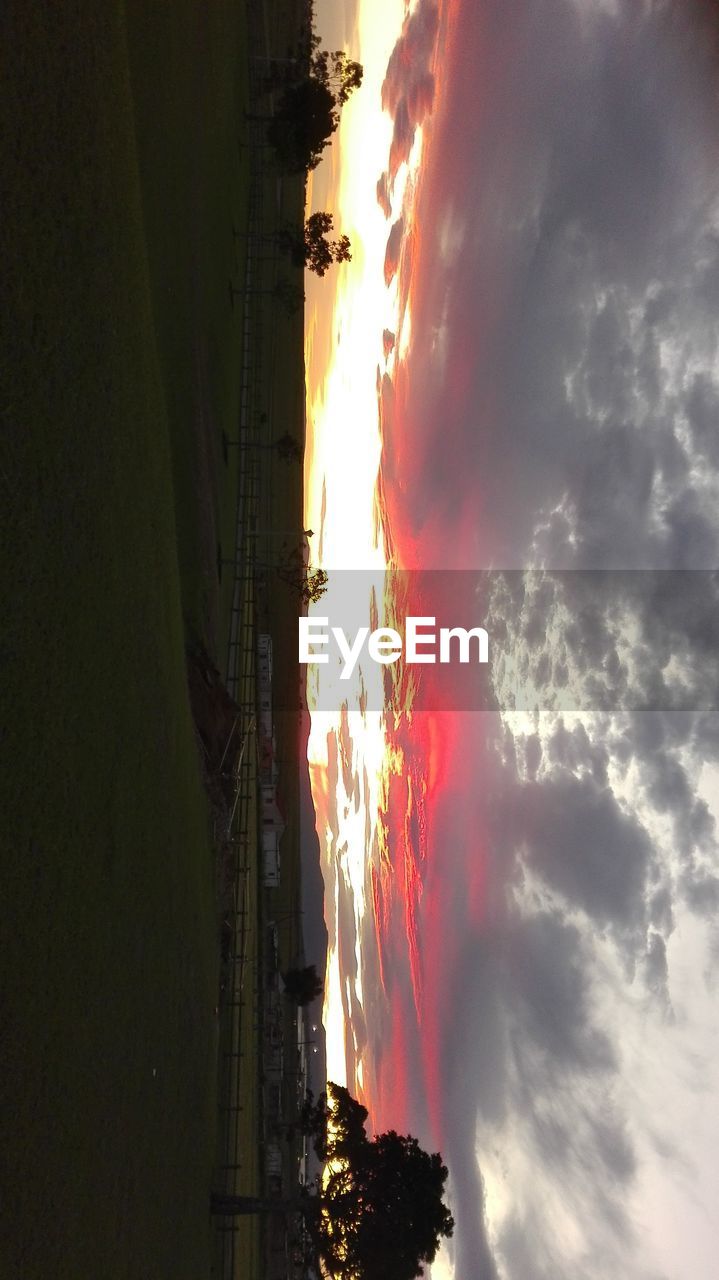 VIEW OF SKY AT SUNSET